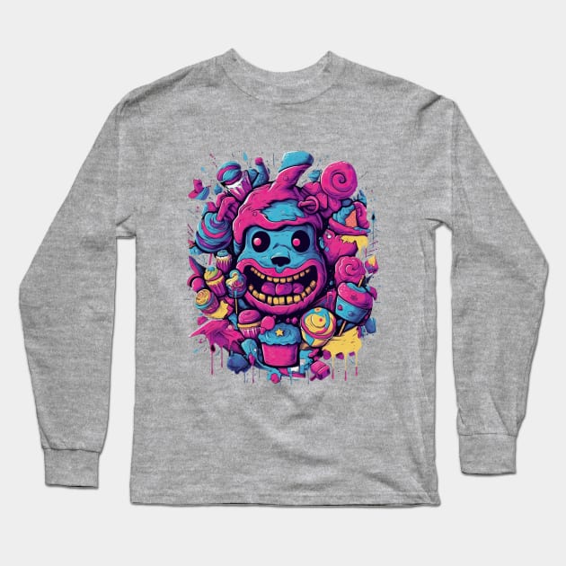 FNAF Ultimate Fan Tee Long Sleeve T-Shirt by ABART BY ALEXST 